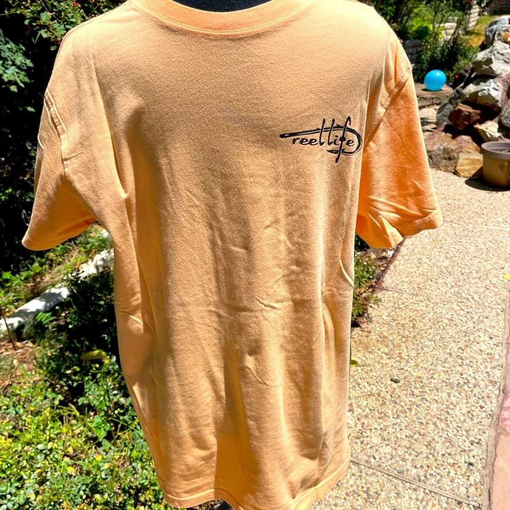 Reel Life, short sleeve, Shirt, size M - Picture 2 of 3